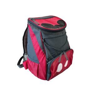 ONIVA Disney Mickey Mouse PTX Insulated Backpack Cooler Red with Gray Accents